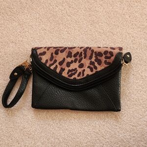 Leopard Wrist Purse